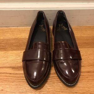 Maroon Loafers